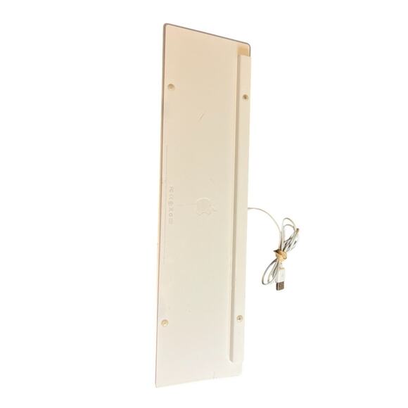 Genuine Apple A1243 IMAC Keyboard Aluminum Wired USB Full Size Numeric Keypad - Picture 2 of 2